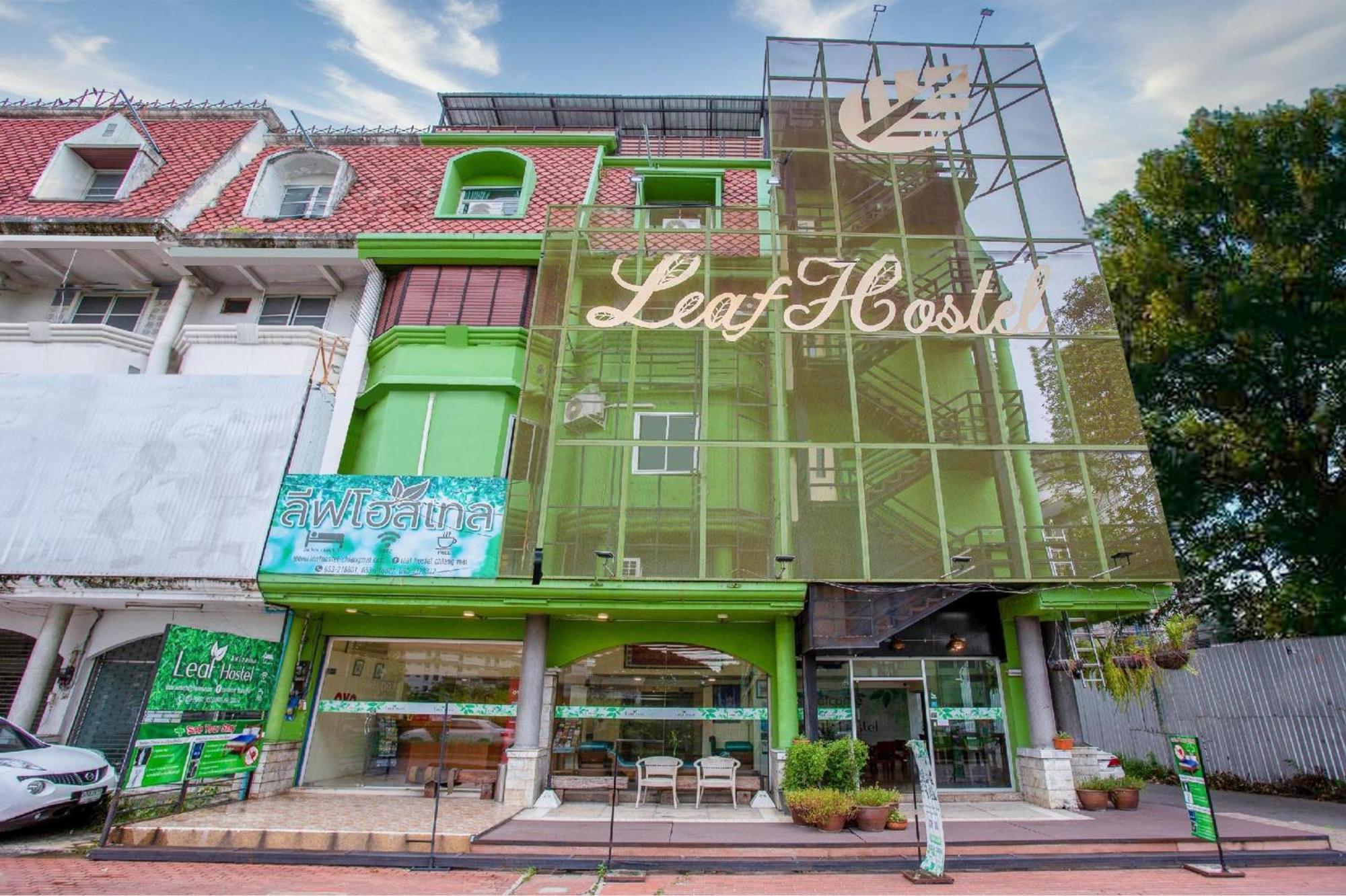 Oyo 928 Leaf Hostel Чиангмай Екстериор снимка